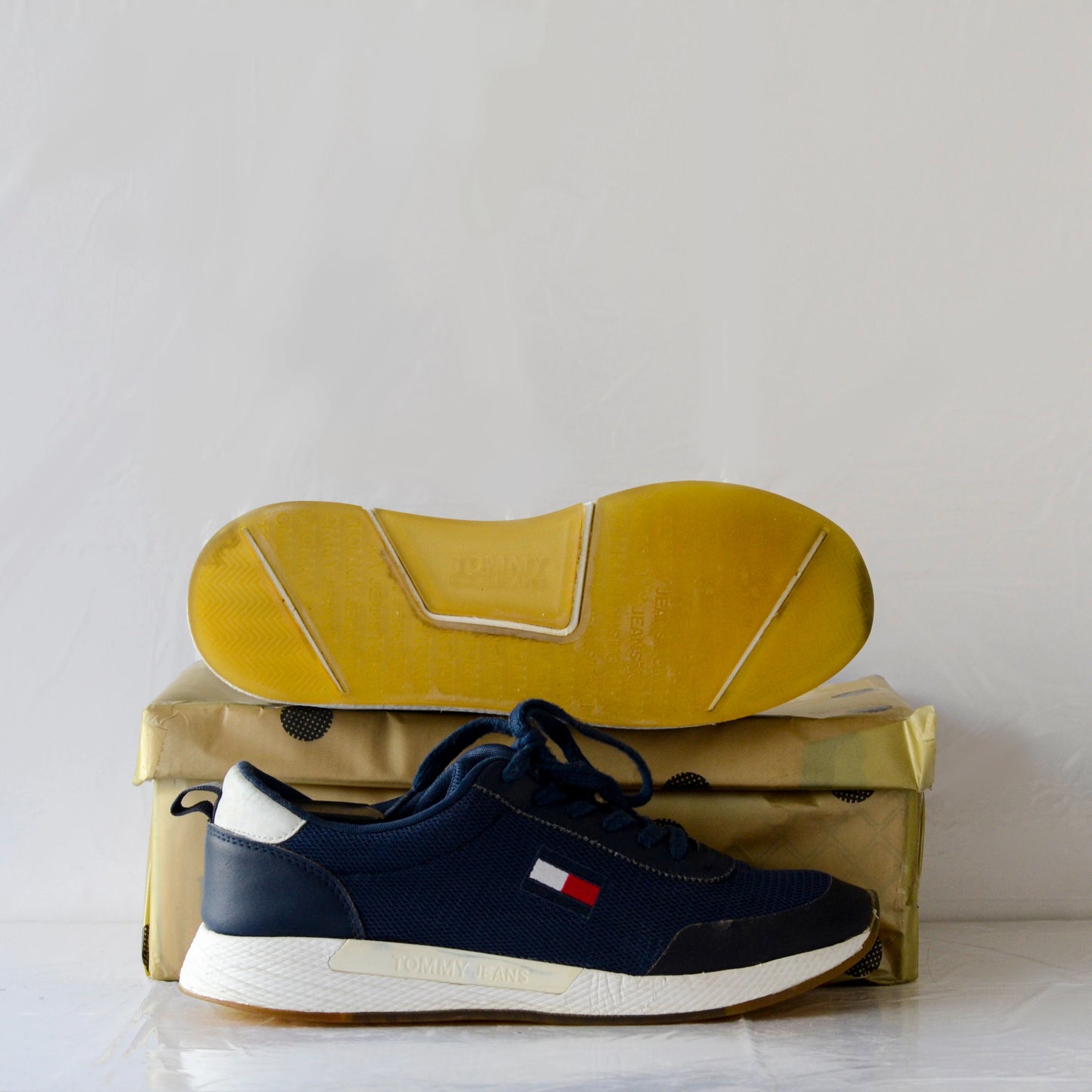 TOMMY Blue Mesh Sneakers